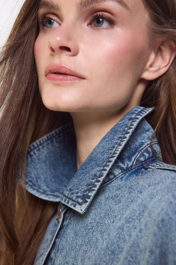 Slowlove Cazadora denim trucker Azul
