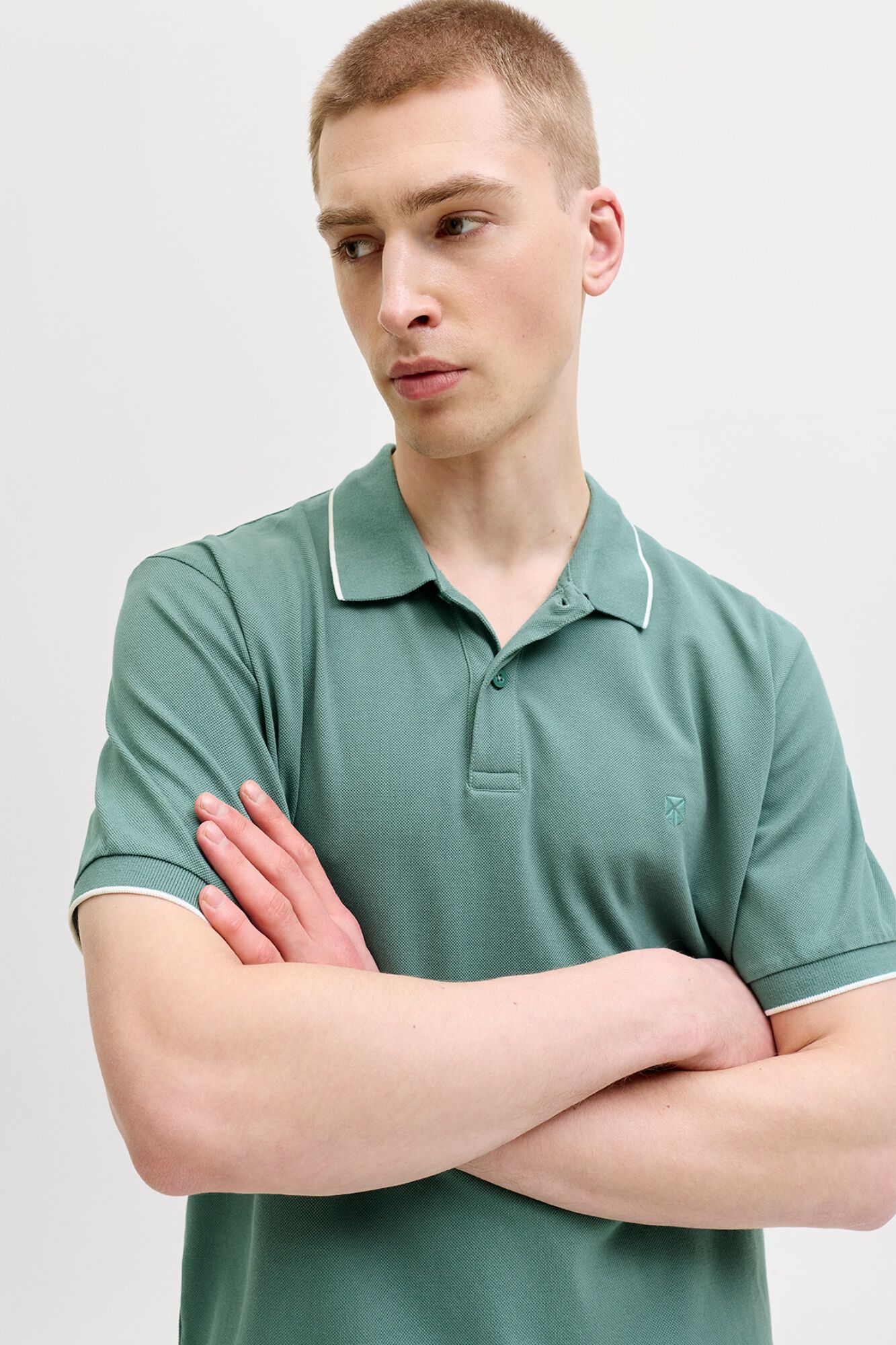 Jack & Jones Polo manga corta algod&oacute;n