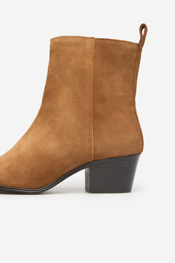Cortefiel Bota de croute de Botins Castanho