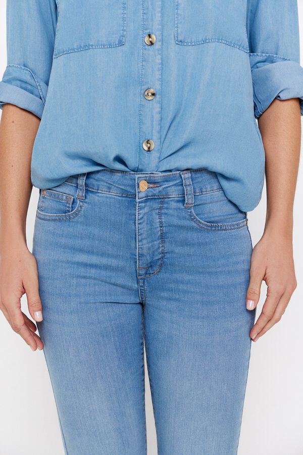 Cortefiel Pitillo vaquero Sensational fit Azul marino