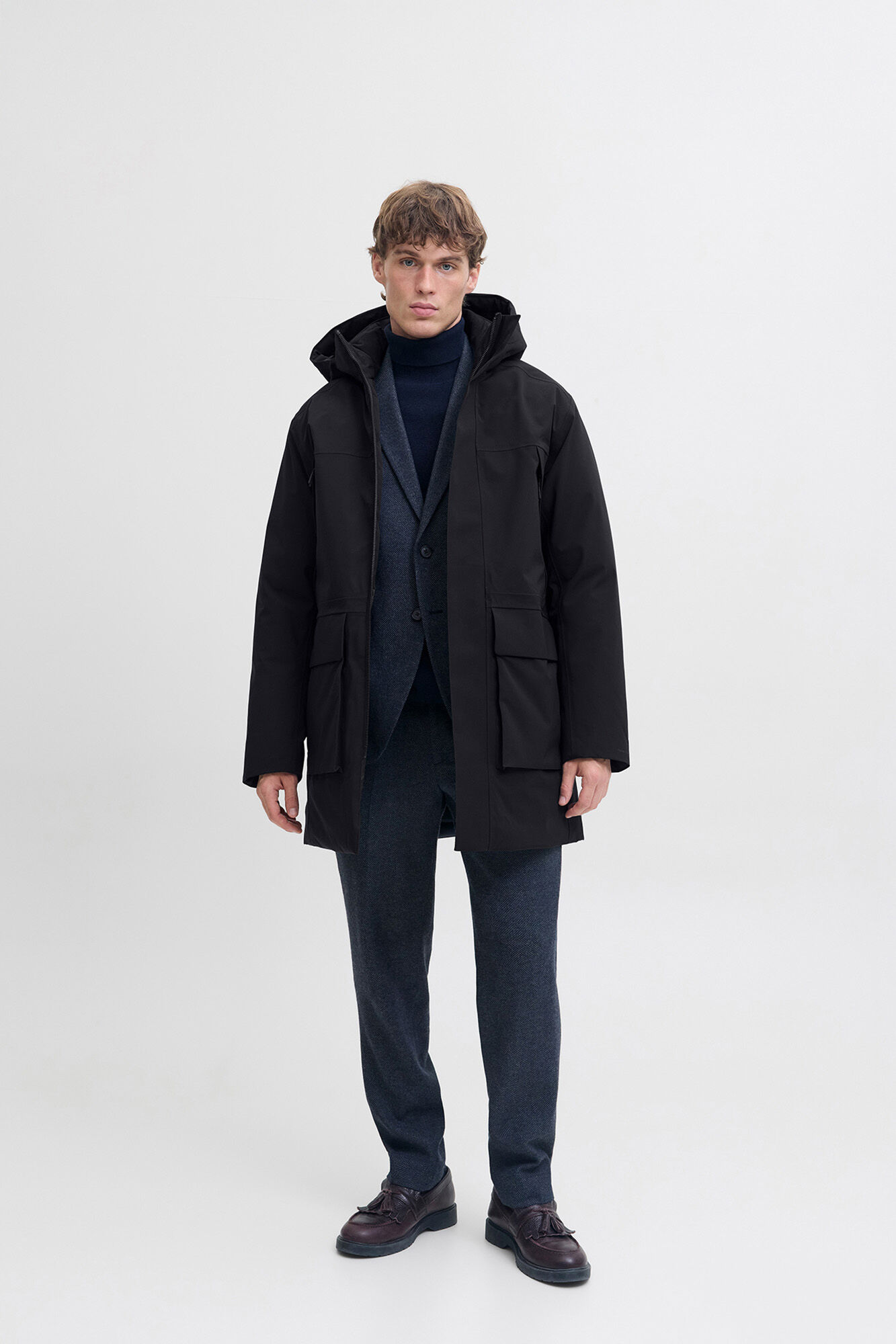 Jack & Jones Parka cl&aacute;ssica com capuz