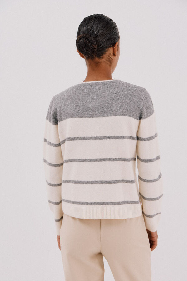 Cortefiel Chaqueta tacto suave Gris