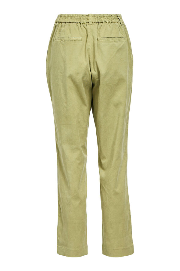 Object Pantal&oacute;n chino sarga Verde
