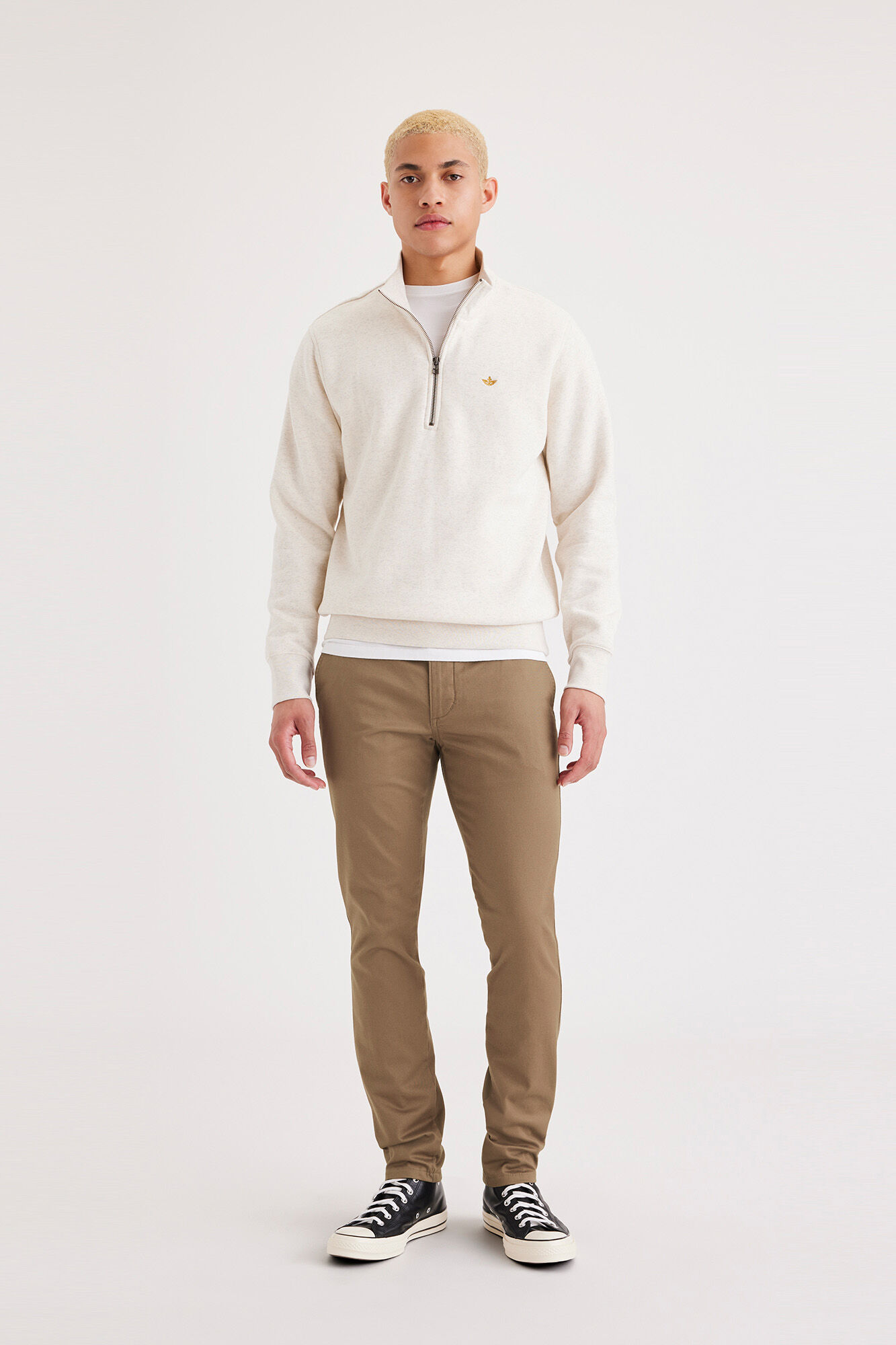 Dockers Cal&ccedil;a Chino Original para homem Skinny Fit