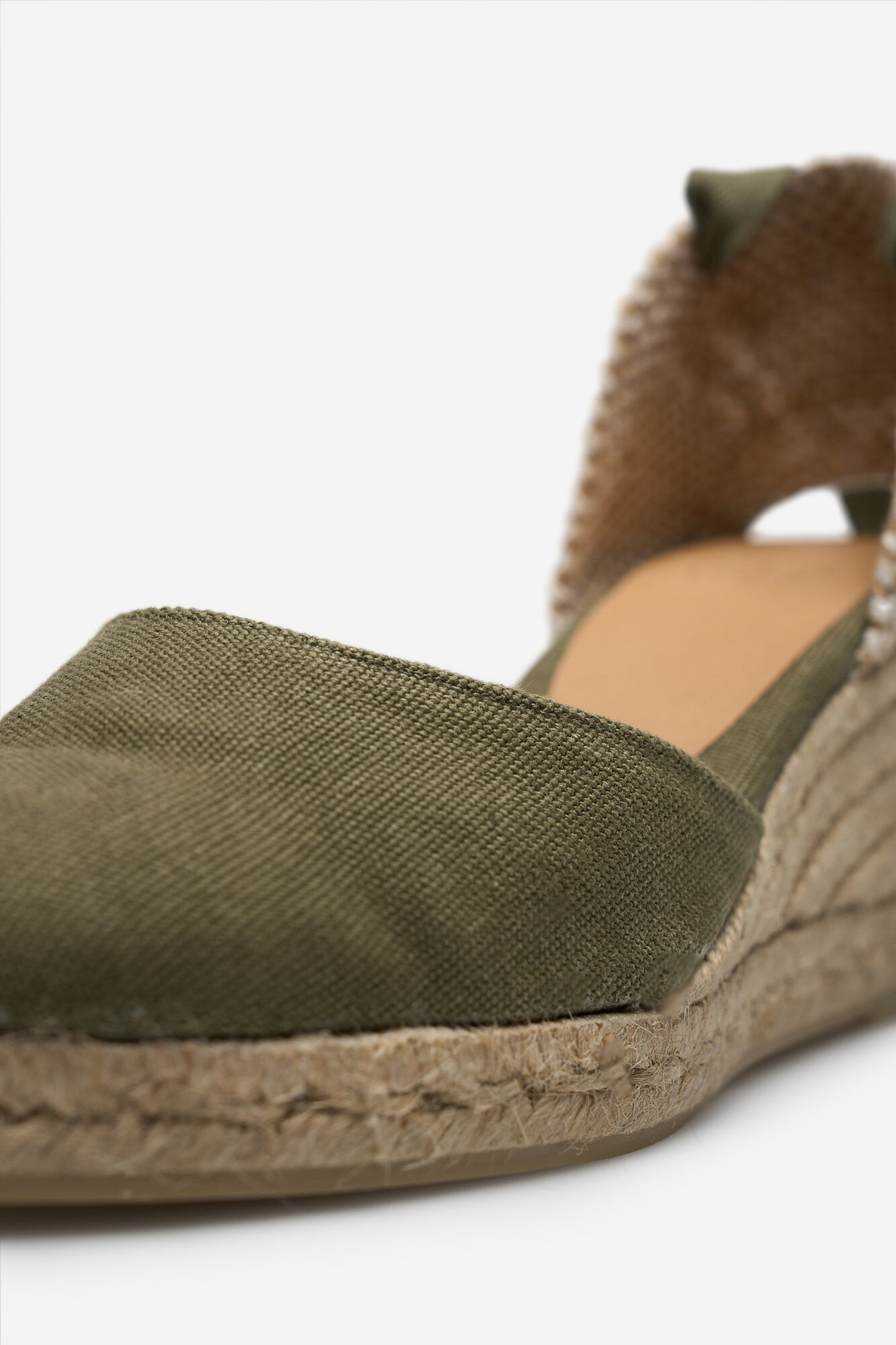 Casta&ntilde;er Alpargata con cu&ntilde;a Carina lona