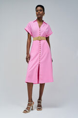 Salsa Jeans Vestido camisa de linho Subiu