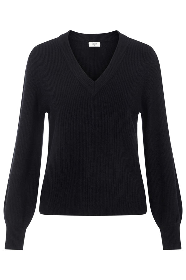 Object Camisola manga balão Preto