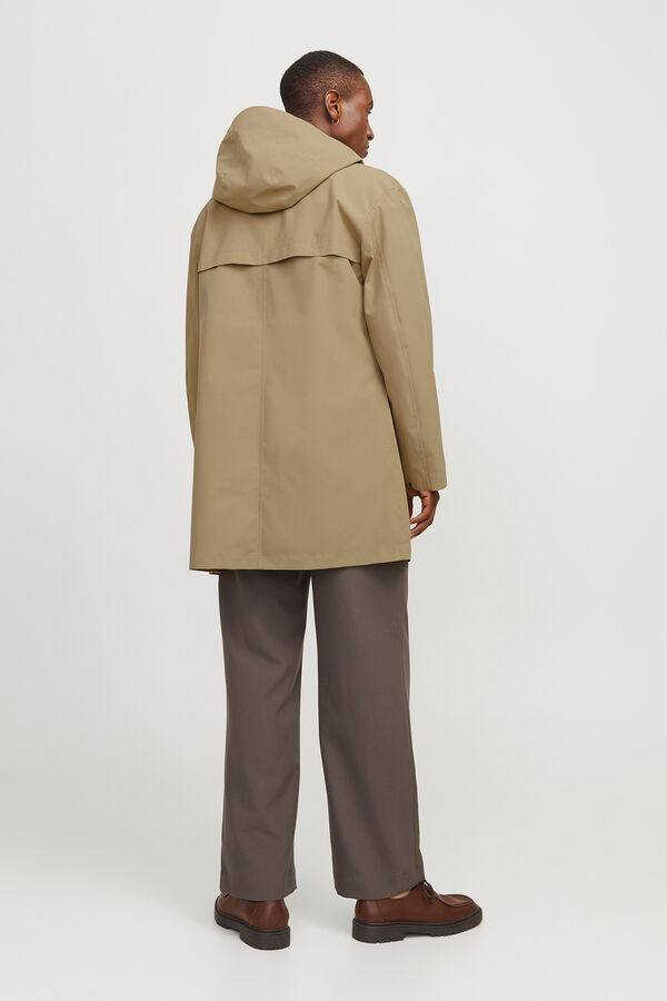 Jack & Jones Chubasquero impermeable capucha Gris