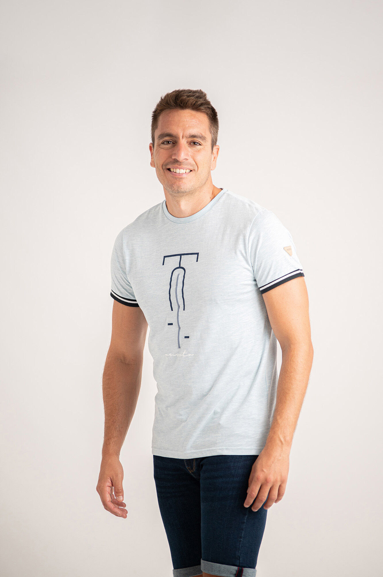 Privata Camiseta manga corta "bici"