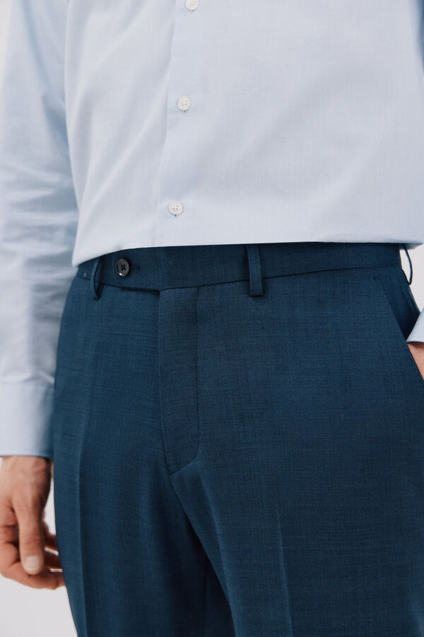 Cortefiel Pantal&oacute;n azul slim fit Azul oscuro