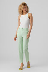 Vero Moda Calças de fato de mulher com dois bolsos Verde