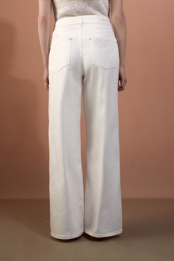 Slowlove Jeans Wide Leg Branco