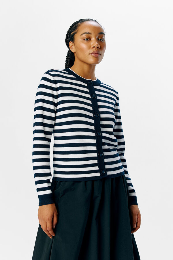 Object Cardigan de punto Azul marino