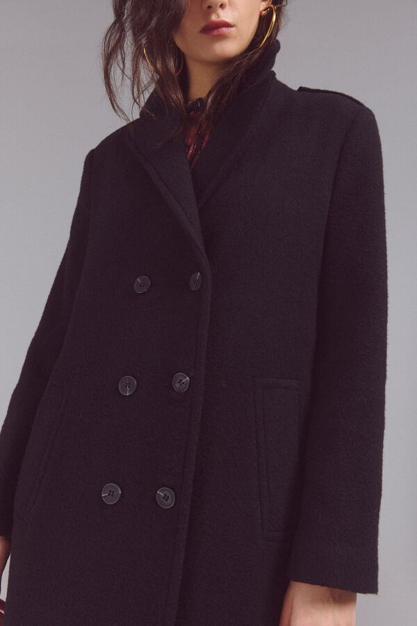 Slowlove Abrigo largo Negro