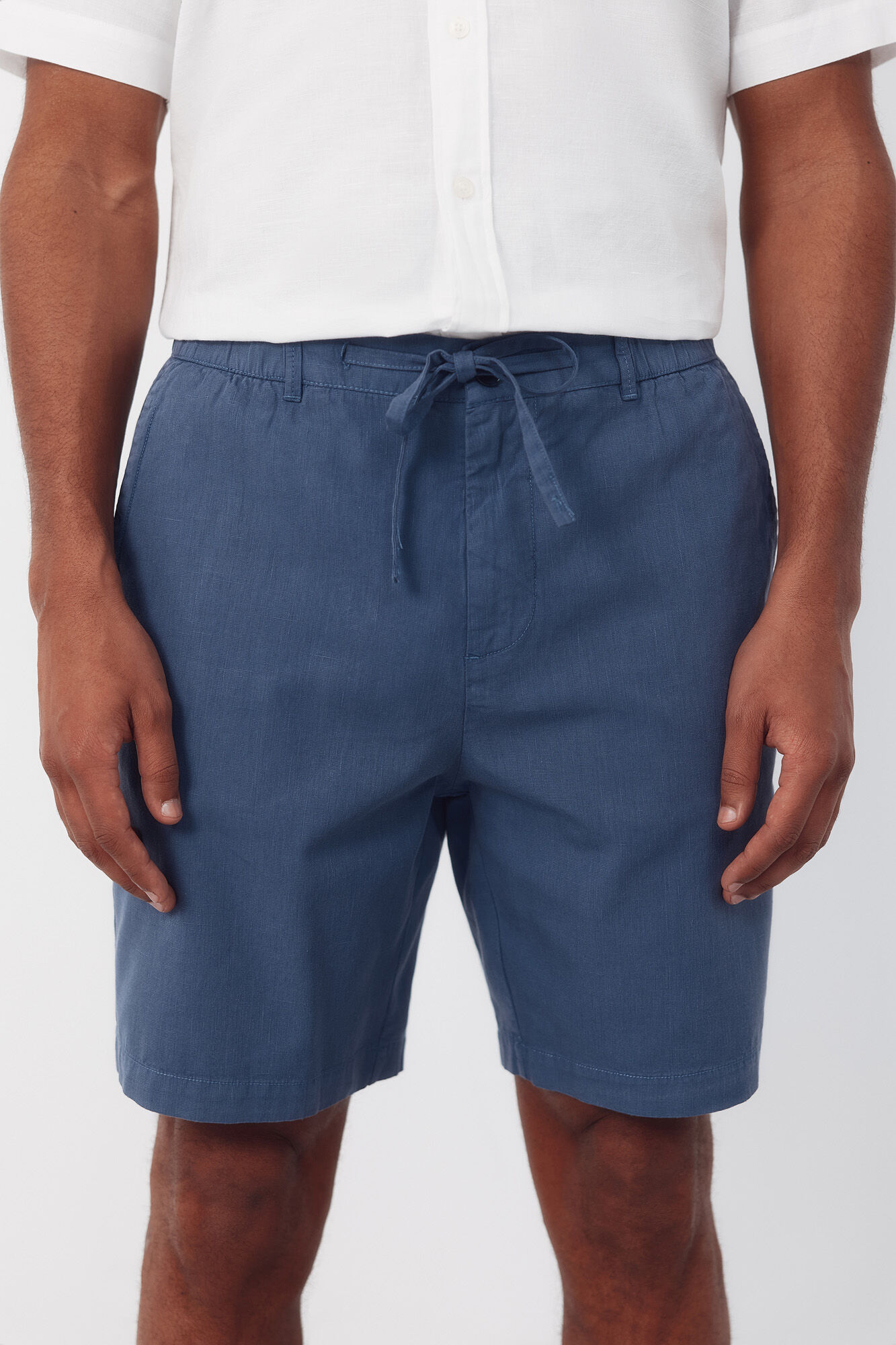Cortefiel Bermuda con goma y cordones regular