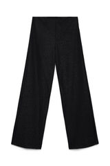 Vero Moda Pantal&oacute;n largo de mujer con brillos Negro