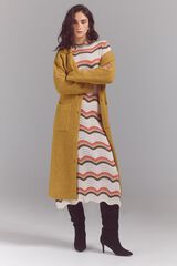 Slowlove Casaco malha perlado Dourado