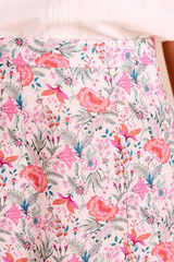 Pol&iacute;n Et Moi Falda larga flores Aine Arena