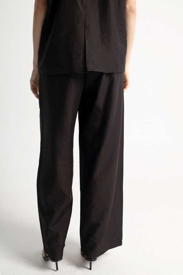 Object Cal&ccedil;as perna larga Preto