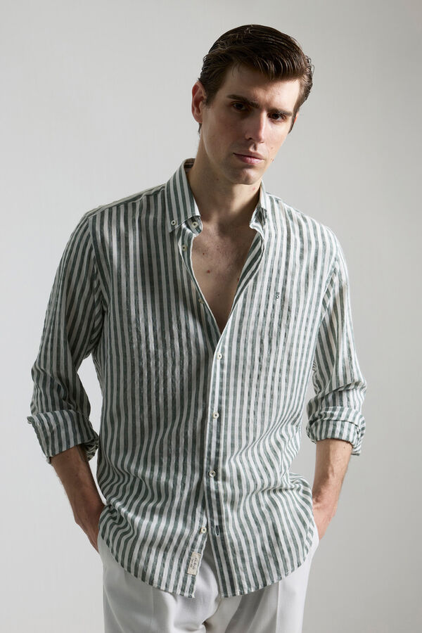 PuroEGO Riscas casual Verde