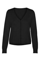 Vero Moda Cardigan reversible manga larga Negro