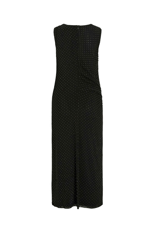 Vila Vestido midi con brillos Negro