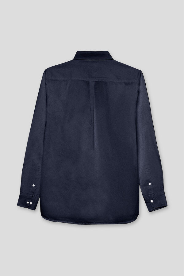 Street Monkey Camisa oxford Azul marino