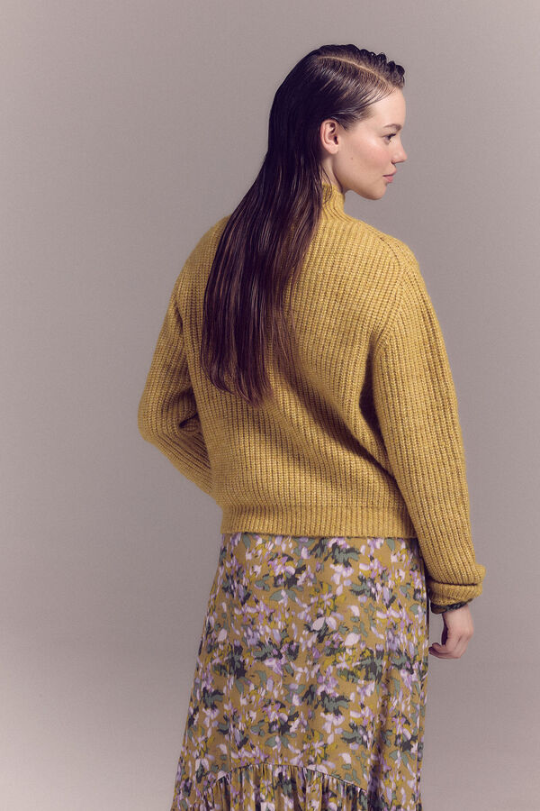 Slowlove Jersey punto perlado Dorado