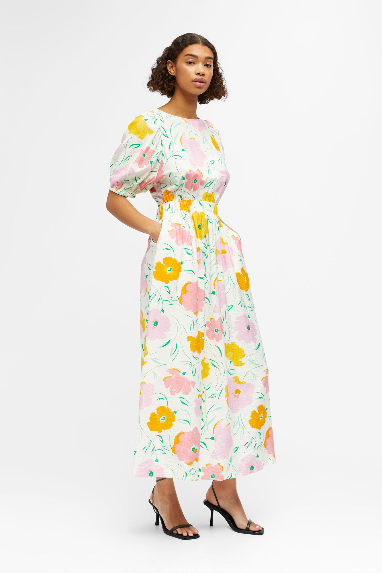 Object Vestido comprido costas descobertas