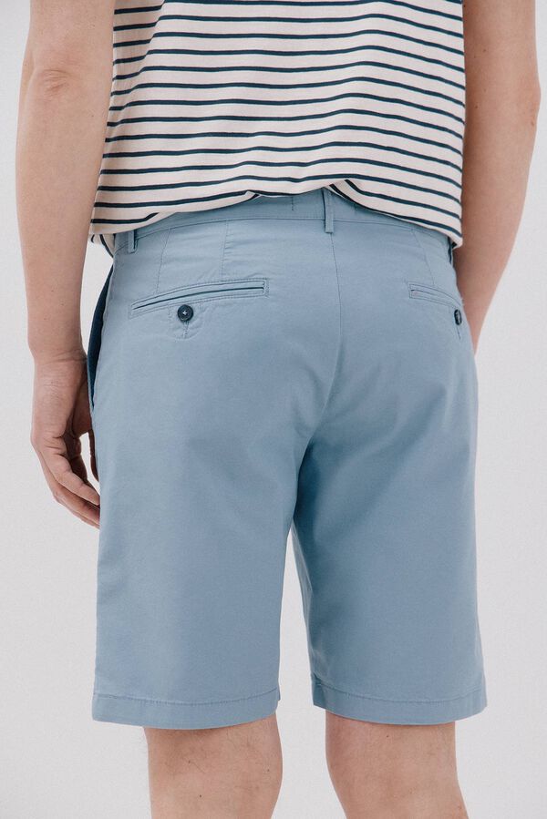 Cortefiel Bermuda chino Azul