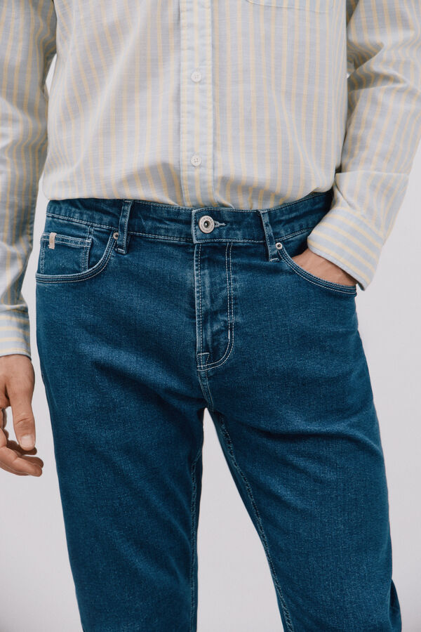 Cortefiel Jeans ligero regular fit Azul