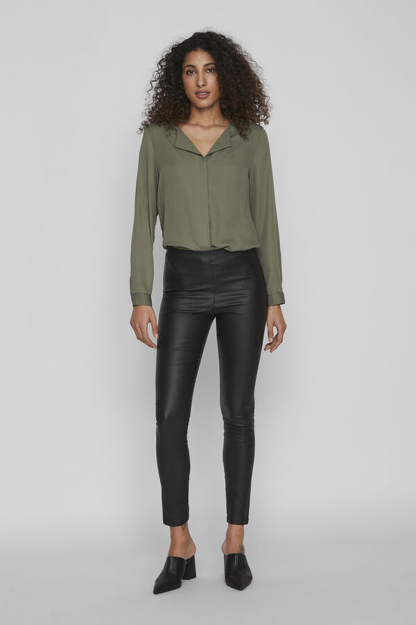 Vila Jegging encerado Vila Negro