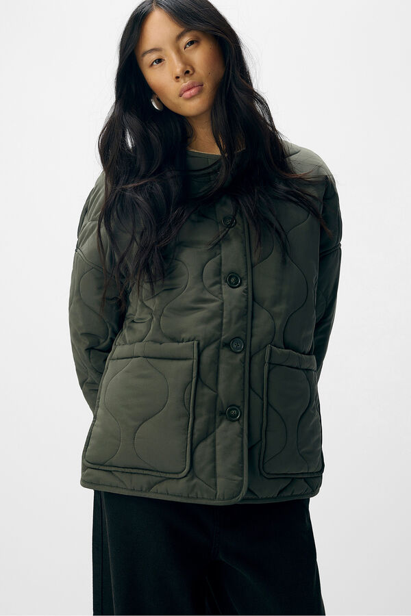 Object Chaqueta acolchada Verde