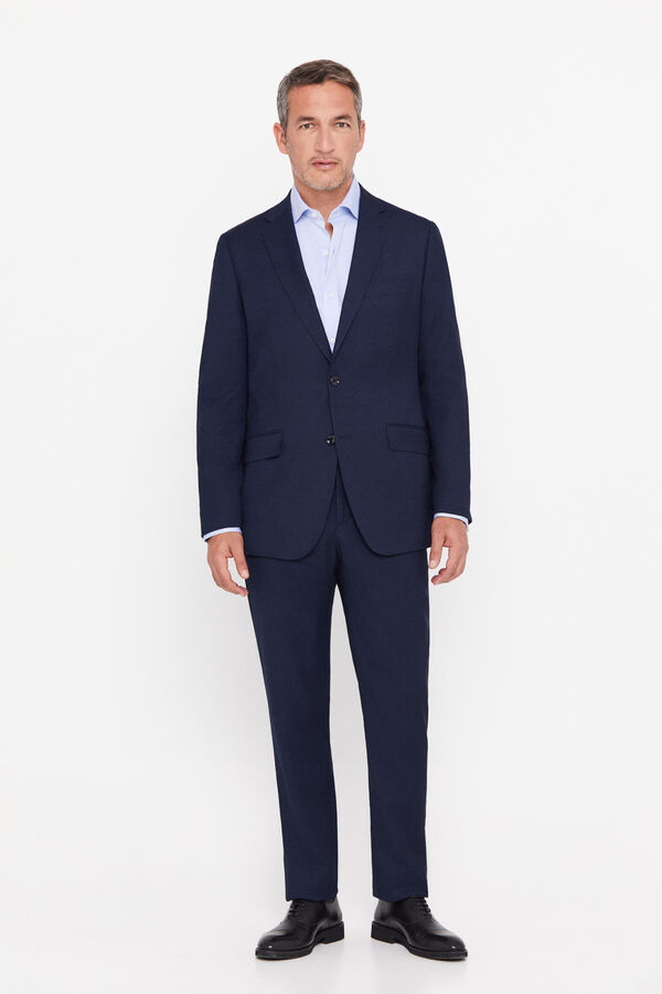 Cortefiel Blazer olho de perdiz COOLMAX&reg; Azul