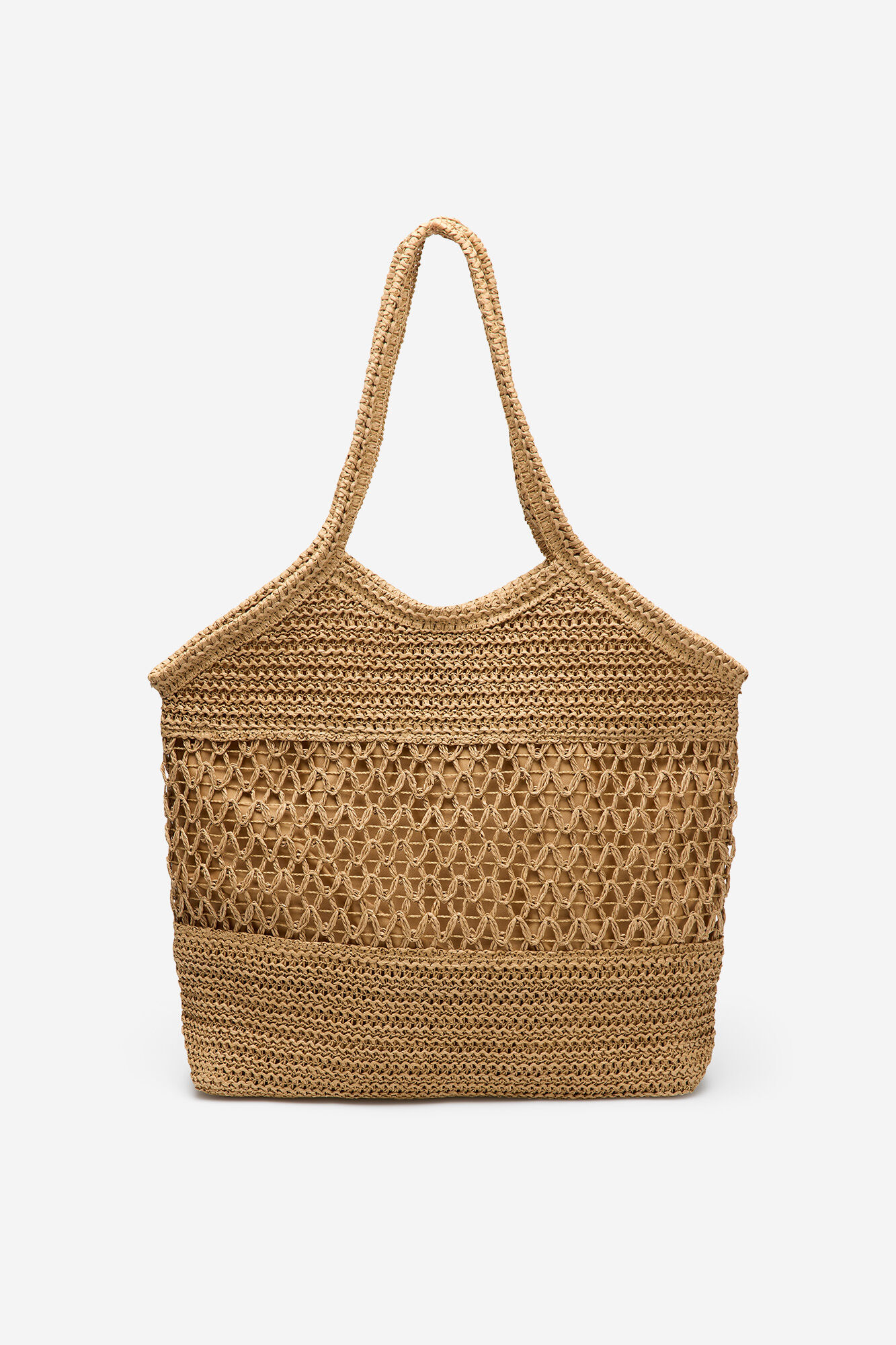 Cortefiel Mala tote estampado espiga