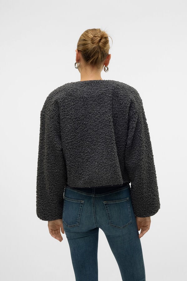 Vero Moda Casaco l&atilde;  Cinzento