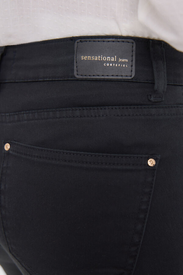 Cortefiel Pantalones Sensational Recto Negro