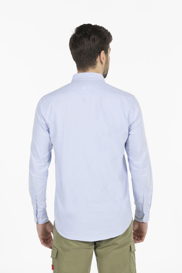 elPulpo Camisa basic pintpoint Azul