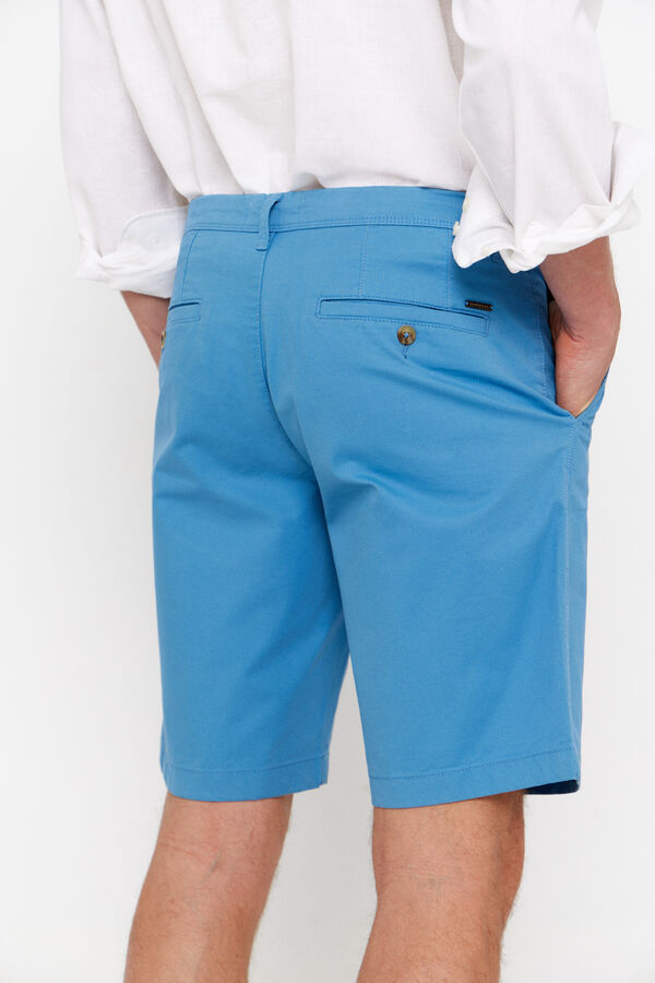 Cortefiel Bermuda chino Azul
