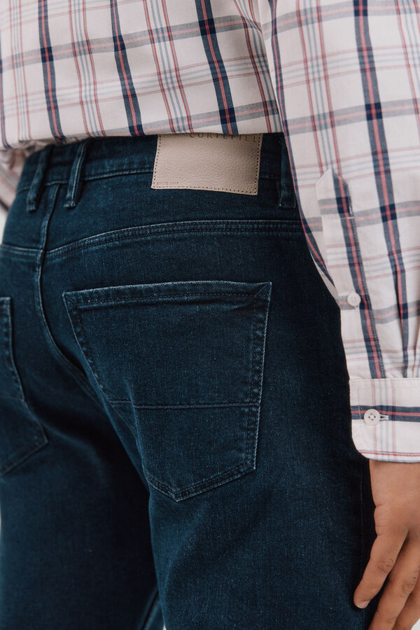 Cortefiel Jeans regular fit Azul