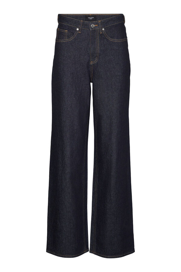 Vero Moda Pantal&oacute;n vaquero ancho Azul marino
