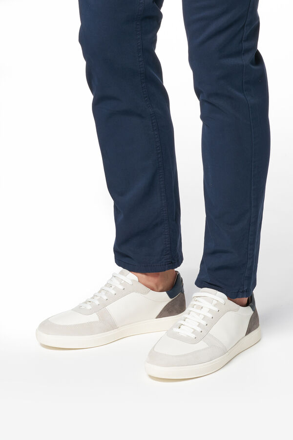 Geox Deportiva low cut de hombre Blanco