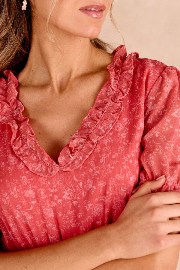 Polín Et Moi Vestido curto pêssego Laranja