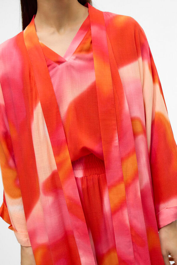 Vero Moda Kimono manga 3/4 Naranja