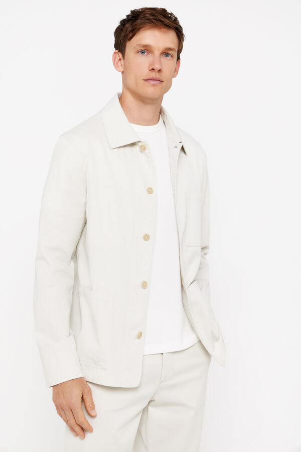 Cortefiel Camisola lisa tingida Tostado