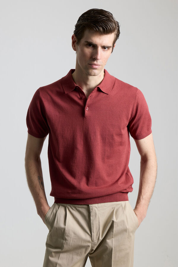 PuroEGO Polo punto Coral