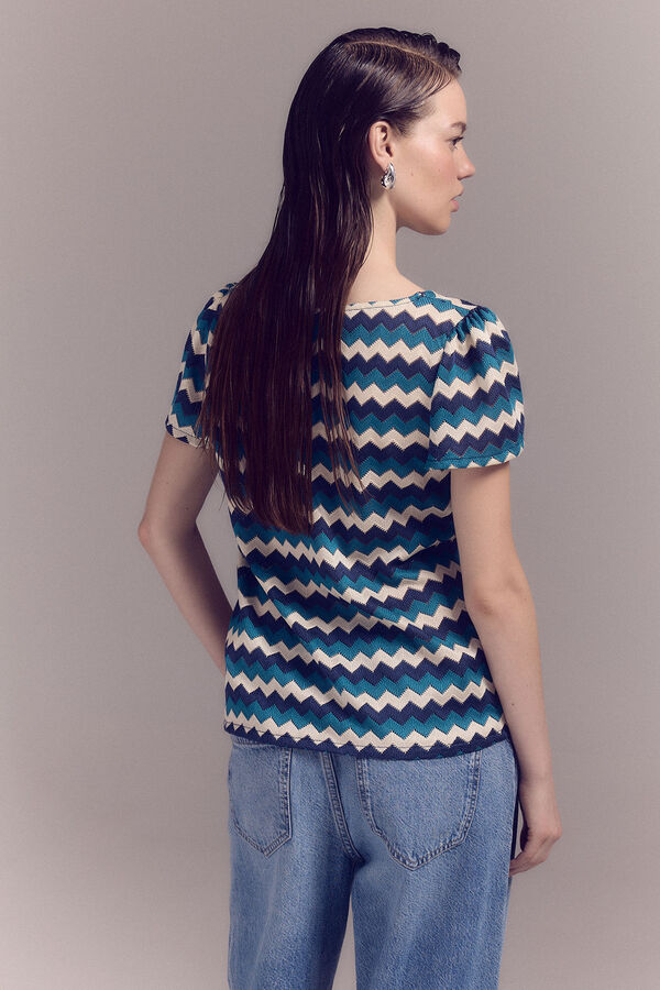 Slowlove T-shirt estrutura zic zacateca Impressão