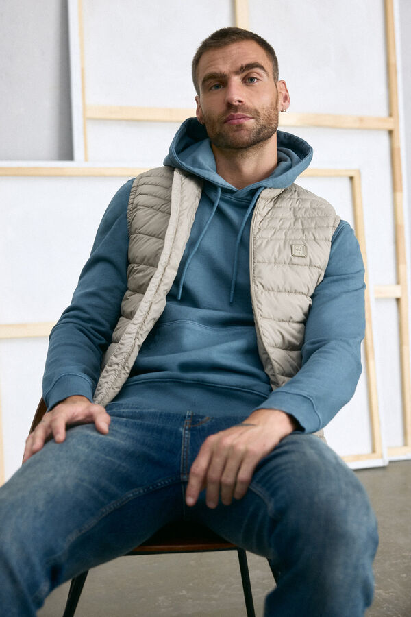 OOTO Chaleco acolchado ultralight Beige