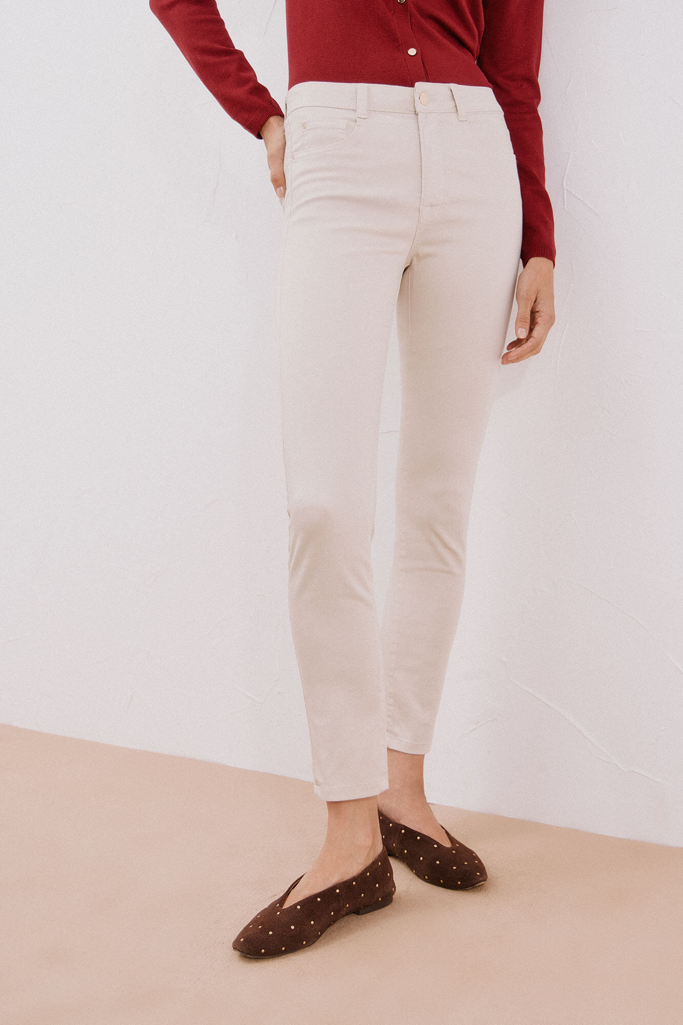 Cortefiel Pantalones Sensational color