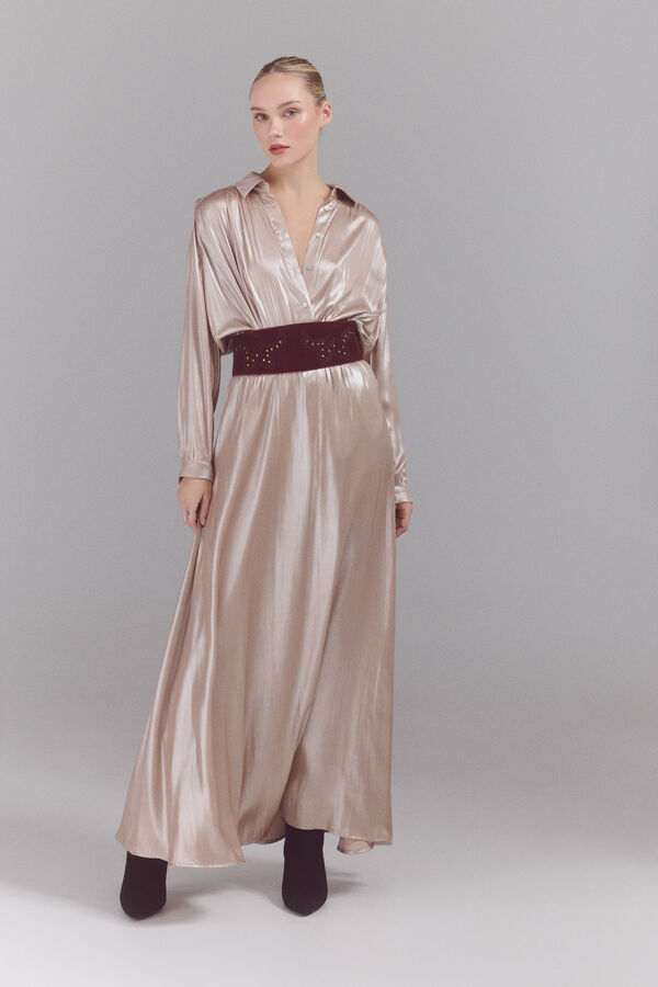 Slowlove Falda satinada larga Arena